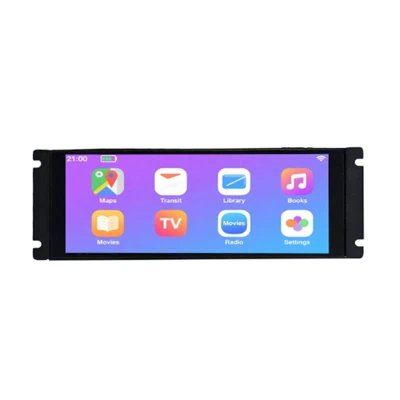 Monitor LCD con pannello touch screen con display a barra da 6,86 pollici